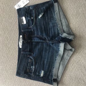 Abercrombie & Fitch sz 4/27 distressed jean short